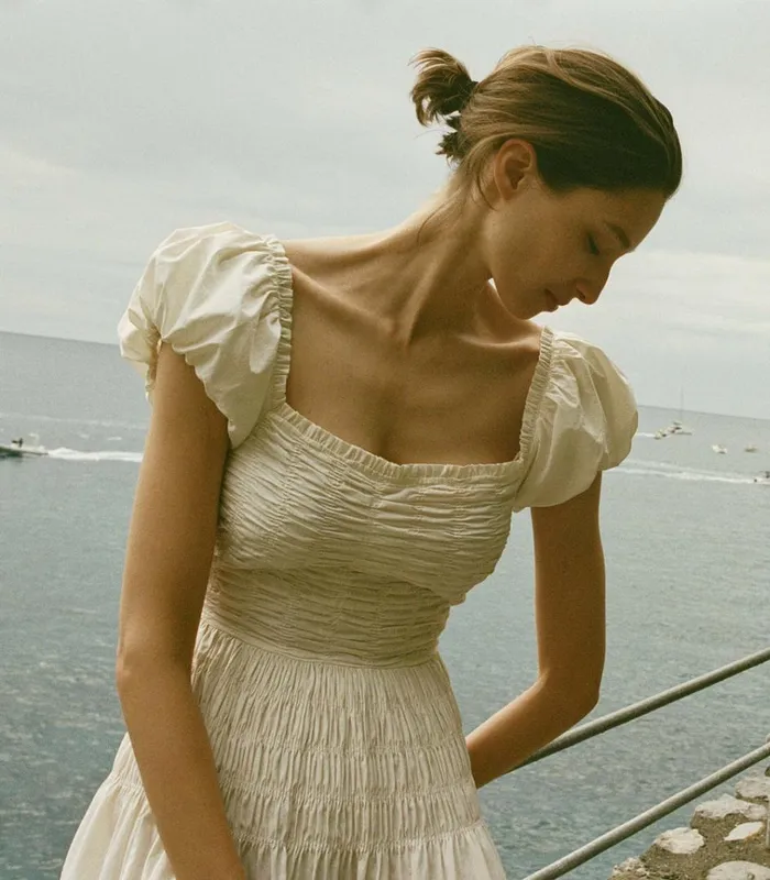 Shop KATHERINA DRESS Salt DEN Dresses