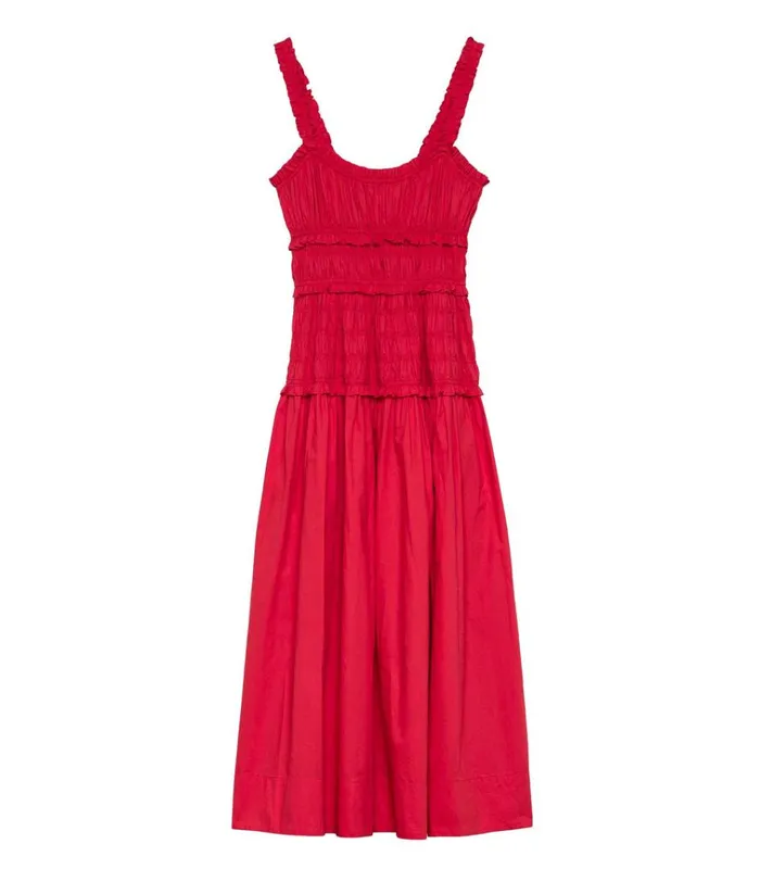Shop MARIANNE DRESS Scarlet DEN Dresses