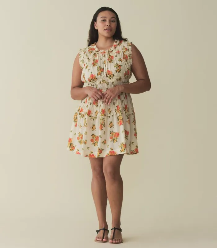 Shop MARTHA DRESS Orangerie Floral DEN Dresses