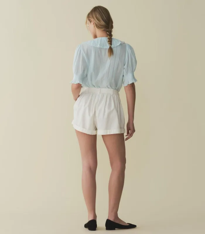 Shop PAIGE SHORT Salt DEN Pants and Shorts