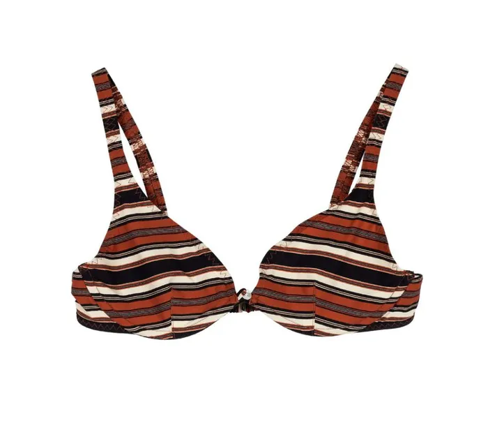 Shop PORTOFINO BIKINI TOP Montecito Stripe DEN Swimwear