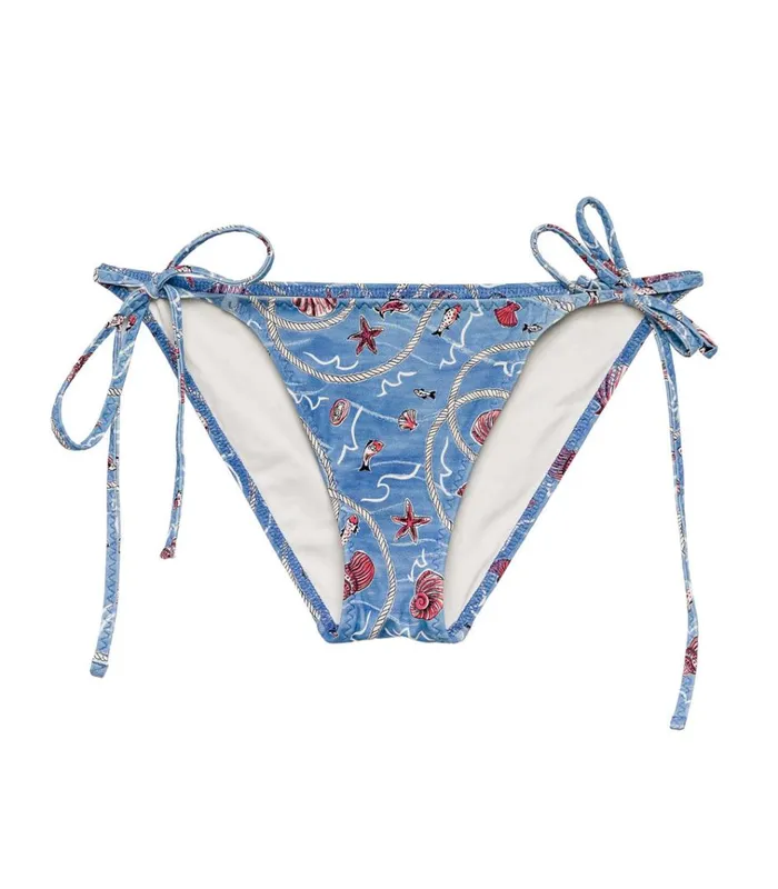 Shop POSITANO BIKINI BOTTOM Liberty Solent Shores DEN Swimwear