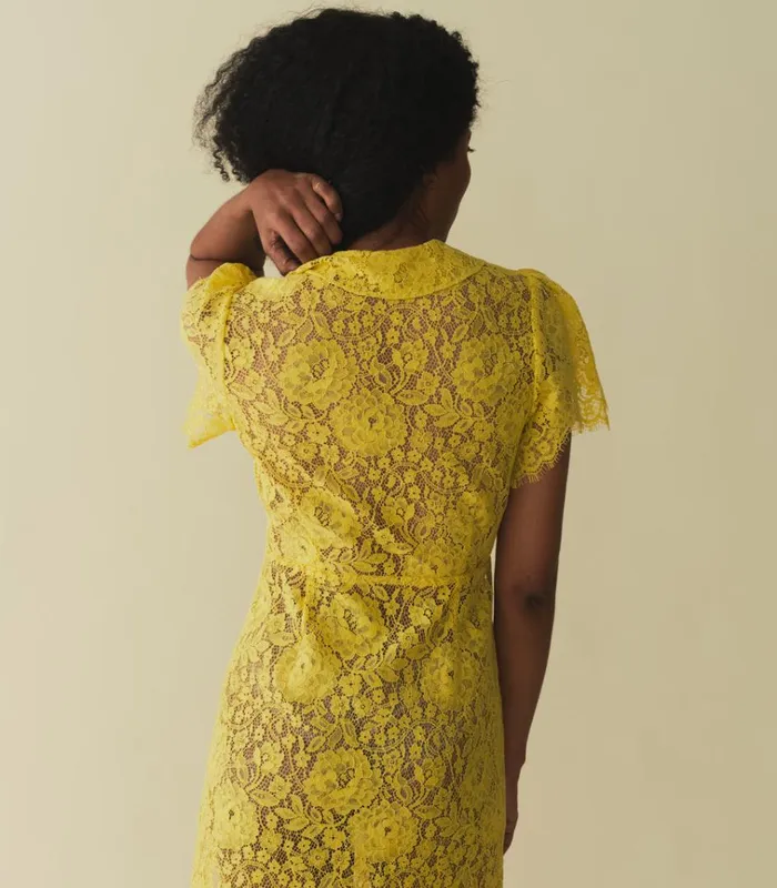 Shop SOHANA DRESS Daffodil Yellow DEN Dresses