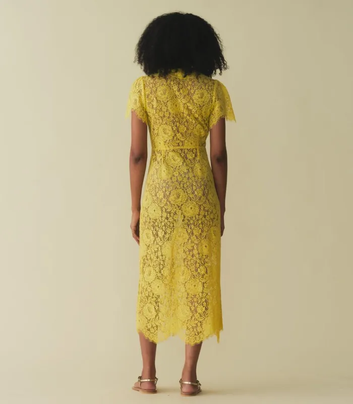 Shop SOHANA DRESS Daffodil Yellow DEN Dresses