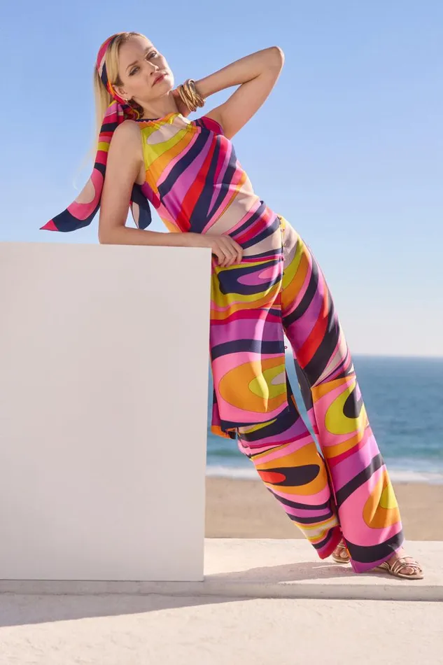 SHOP Trina Turk ALL TOPS AUGER MAXI TOP