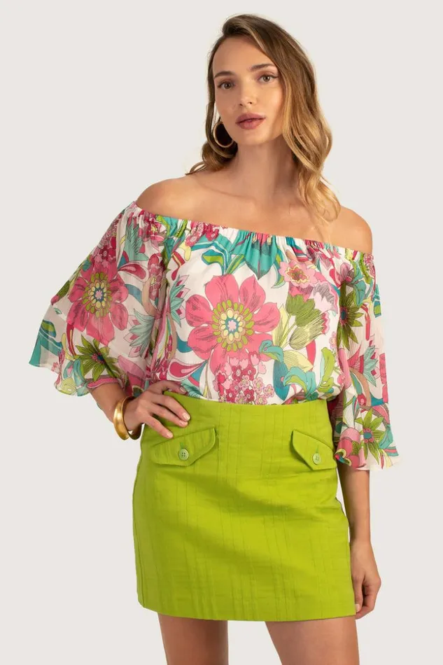 SHOP Trina Turk ALL TOPS GINSBERG TOP