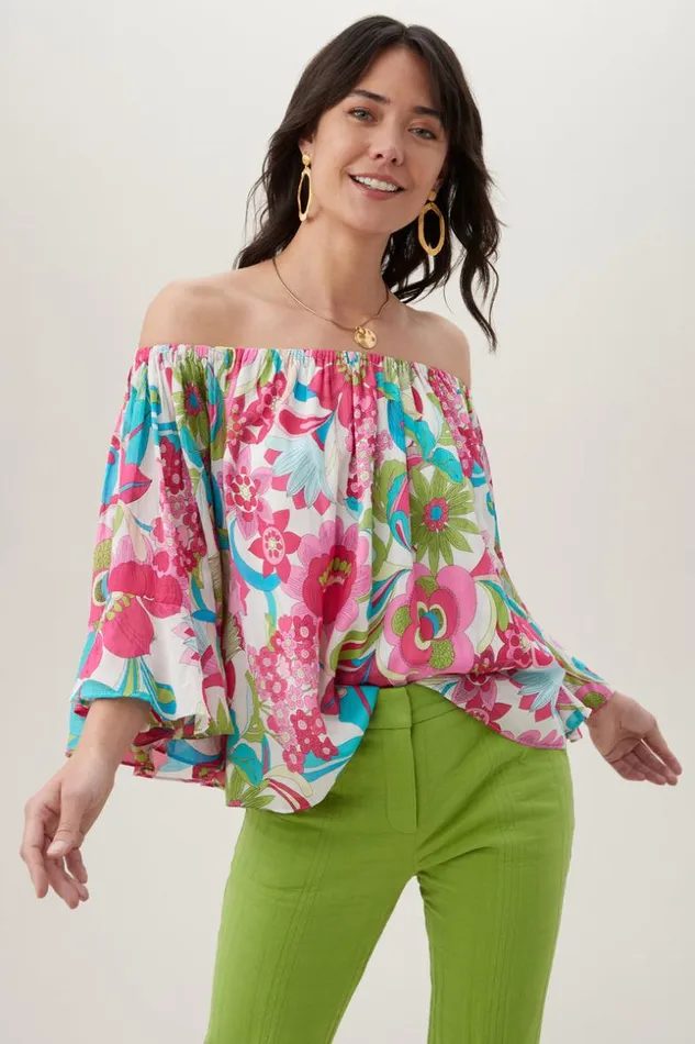 SHOP Trina Turk ALL TOPS GINSBERG TOP
