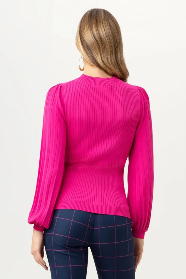 SHOP Trina Turk ALL TOPS GLOSSY SWEATER