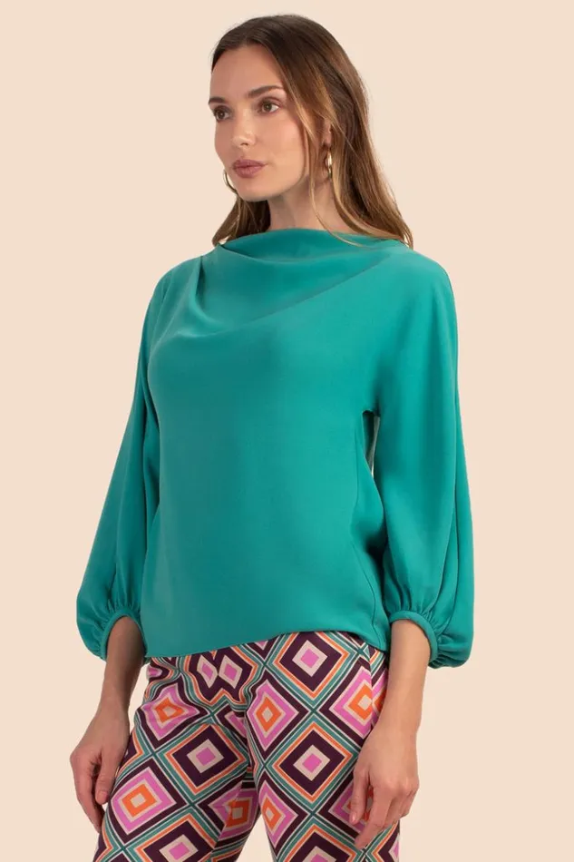 SHOP Trina Turk ALL TOPS SEA BREEZE TOP