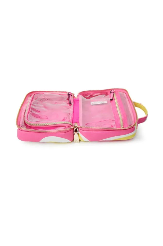 SHOP Trina Turk HANDBAGS PALM BAY FLORAL COSMETIC TOTE
