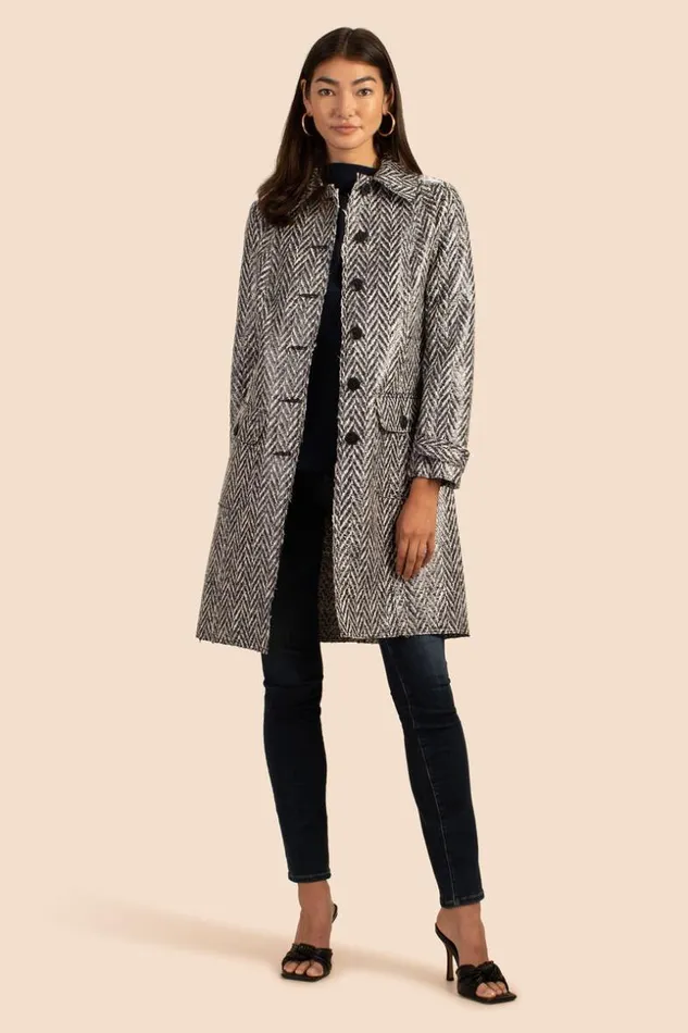 SHOP Trina Turk JACKETS and COATS DENALI COAT