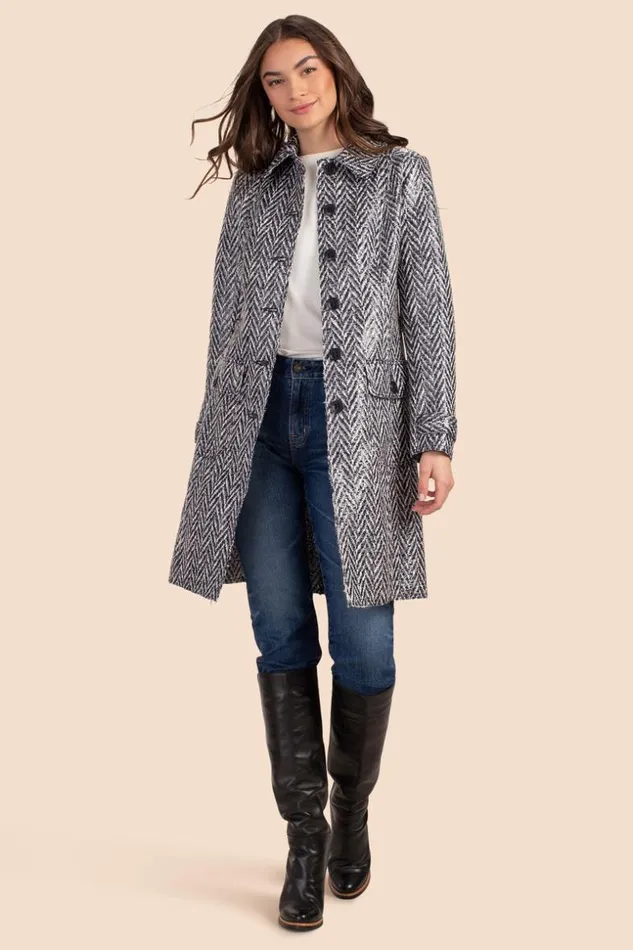 SHOP Trina Turk JACKETS and COATS DENALI COAT