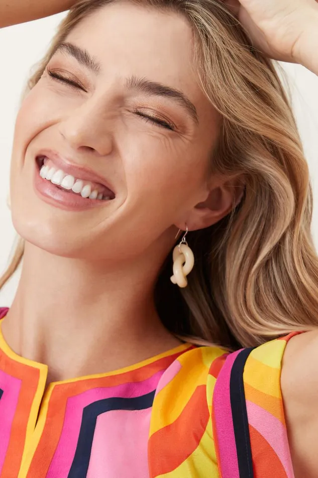 SHOP Trina Turk JEWELRY COREY MORANIS KNOT EARRING OPAQUE