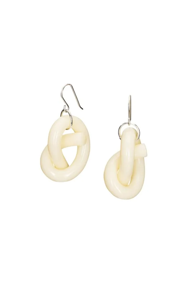 SHOP Trina Turk JEWELRY COREY MORANIS KNOT EARRING OPAQUE