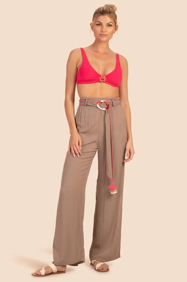SHOP Trina Turk MATCHING SWIM SETS BRITTANY SIDE SLIT PANT