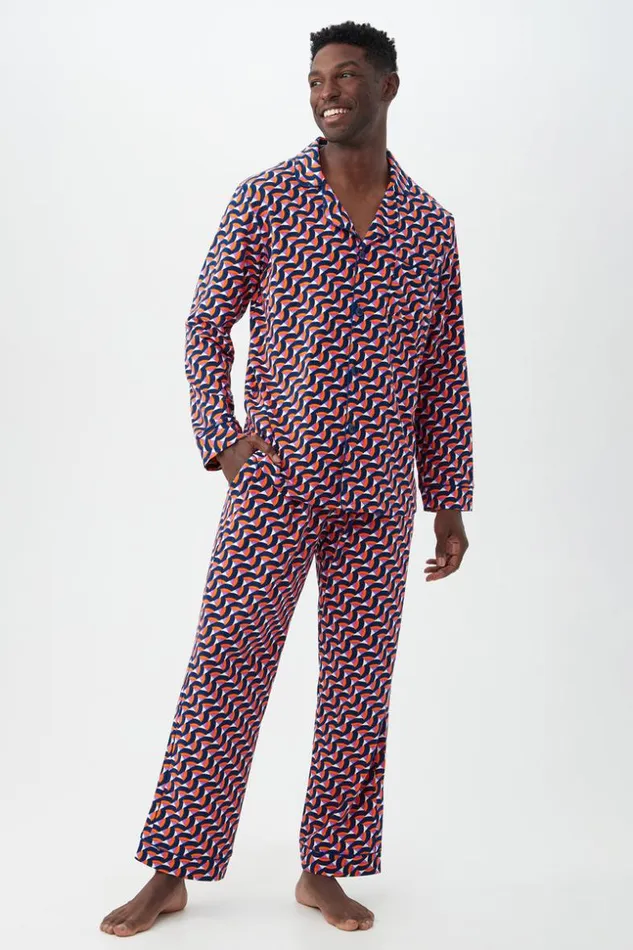 SHOP Trina Turk MEN039S SLEEPWEAR GEO RAINBOW MEN039S LONG SLEEVE LONG PANT JERSEY PJ SET SHOP Trina Turk MEN039S SLEEPWEAR GEO RAINBOW MEN039S LONG SLEEVE LONG PANT JERSEY PJ SET