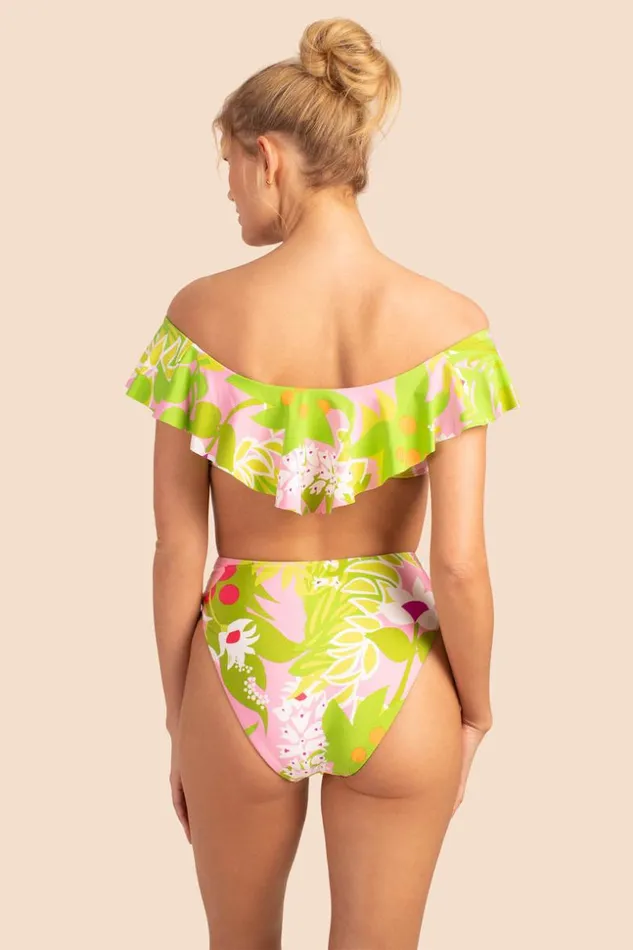 SHOP Trina Turk SWIM TOPS LA PALMA OFF THE SHOULDER TOP