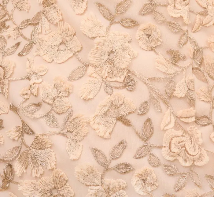 Short Dresses Womens Adrianna Papell Metallic Embroidered Sheath Dress In Blush