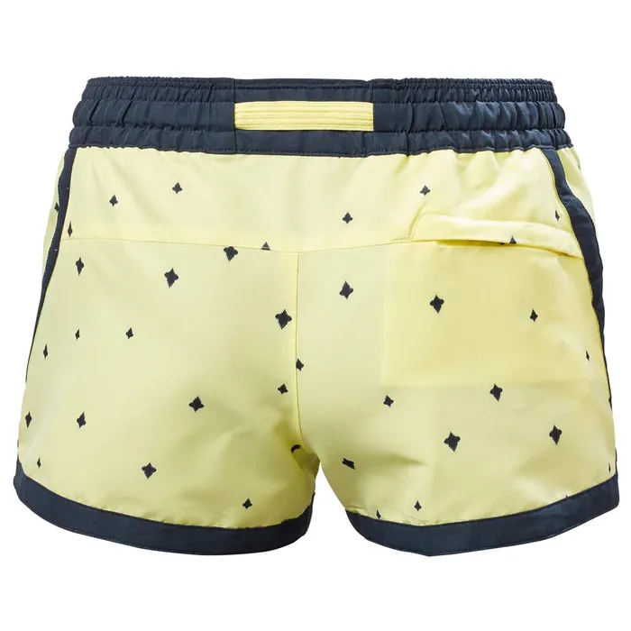 Shorts and Beachwear Women Helly Hansen W SOLEN PRINTED WATERSHORTS 25034 386 Yellow Pear