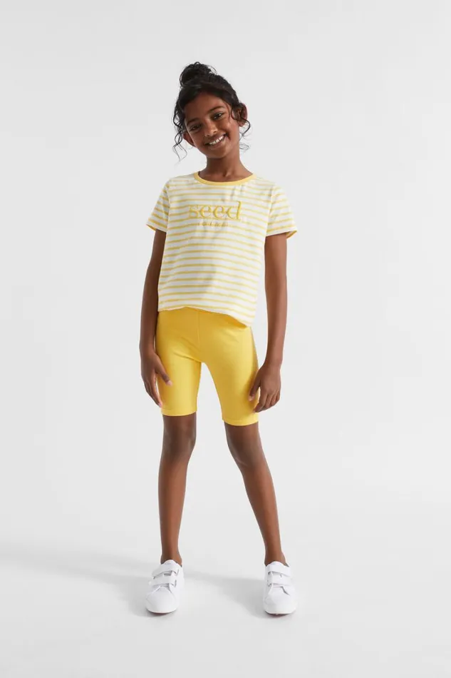 Shorts GirlBoy Seed Heritage Core Bike Short Sunshine Yellow