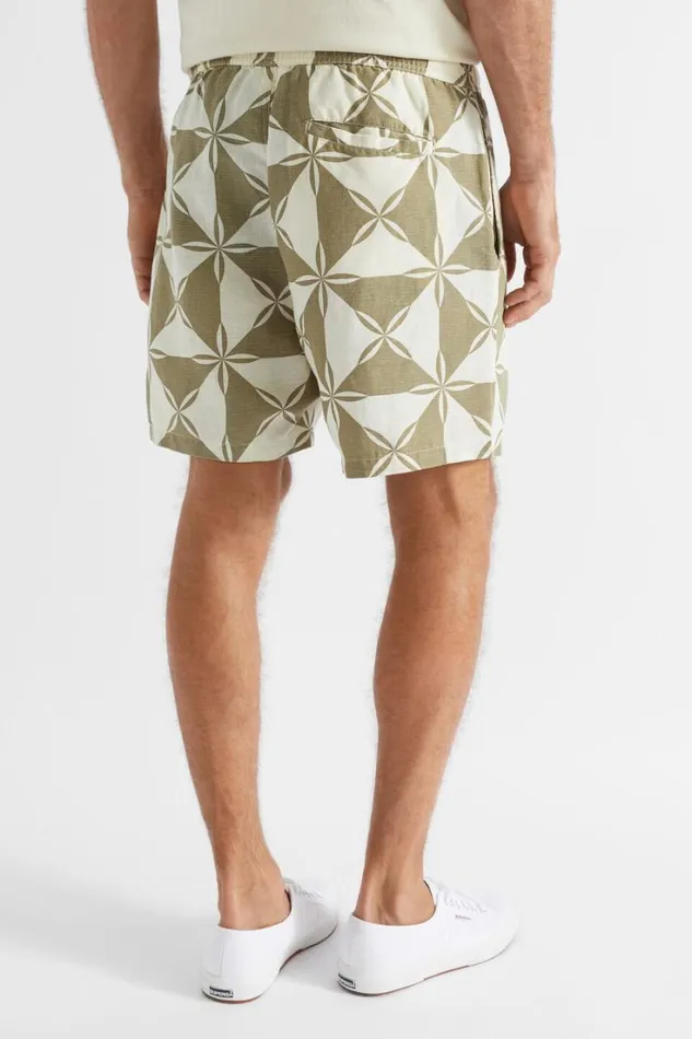 Shorts Man Seed Heritage Abstract Resort Short Bay Leaf Abstract