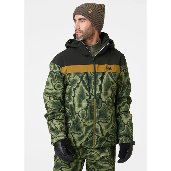Ski Jackets Men Helly Hansen OMEGA JACKET 482 Beluga Nmm