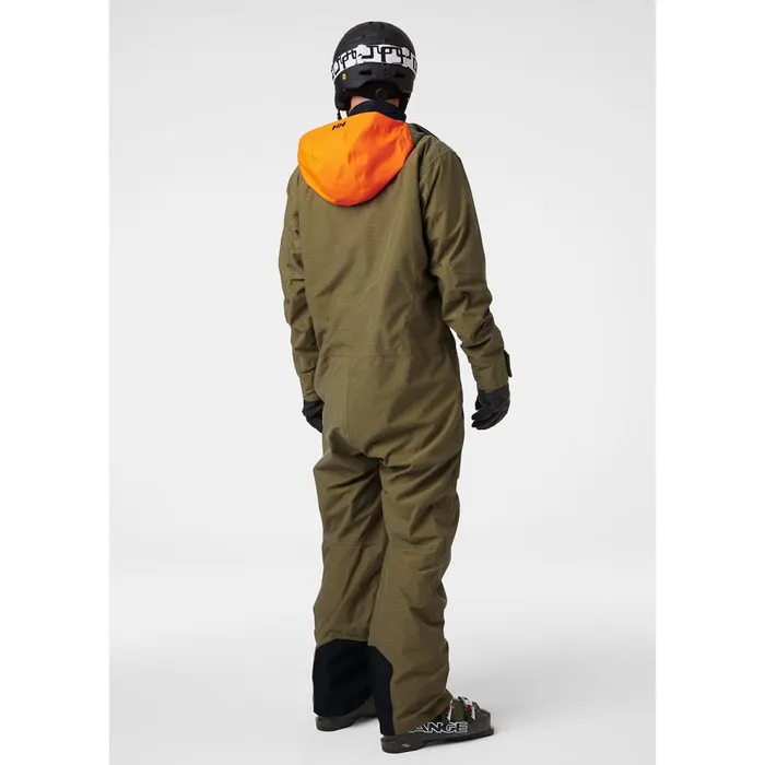 Ski Pants Men Helly Hansen ULLR CHUGACH POWDER SUIT 458 Uniform Gre
