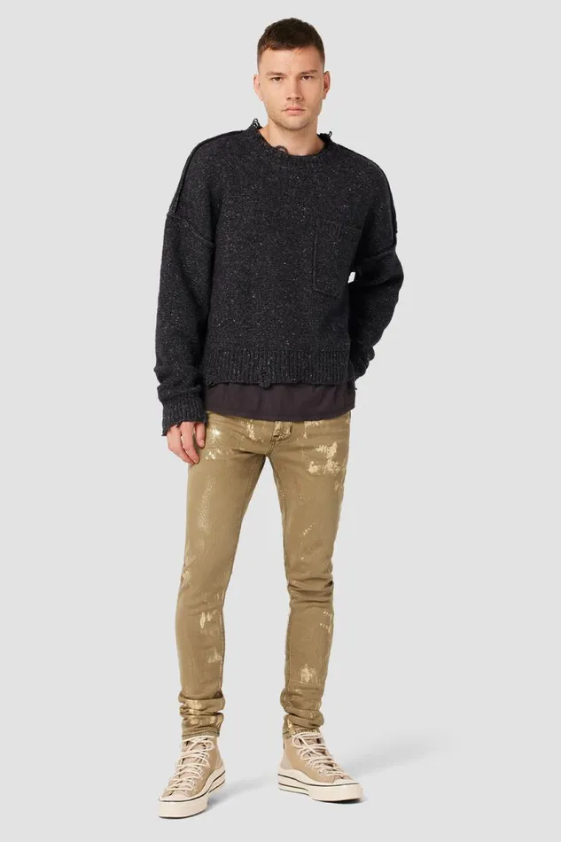 Skinny Men Hudson Jeans Zack Skinny Jean 36034 Inseam Bronze Foil Skinny Men Hudson Jeans Zack Skinny Jean 36034 Inseam Bronze Foil