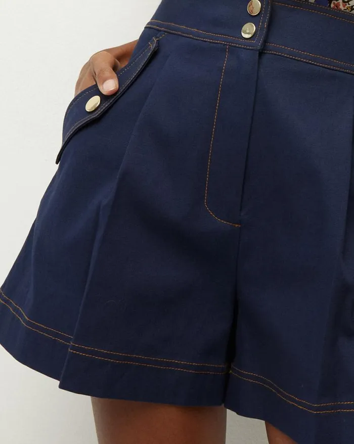 Skirts and Shorts Shop Veronica Beard Keita HighRise Short Ecru