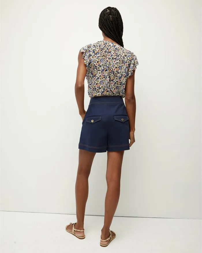 Skirts and Shorts Shop Veronica Beard Keita HighRise Short Ecru