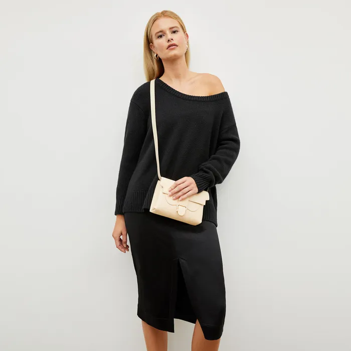 Skirts The Penny Skirt 8211 Everyday Satin Black M M LaFleur Women