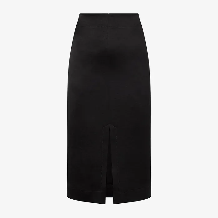 Skirts The Penny Skirt 8211 Everyday Satin Black M M LaFleur Women