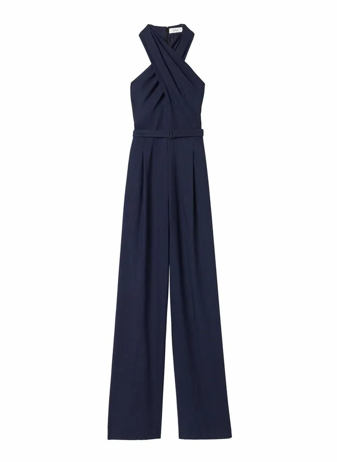 Skirts Women ALC Murphy II Stretch Linen Jumpsuit Maritime Navy