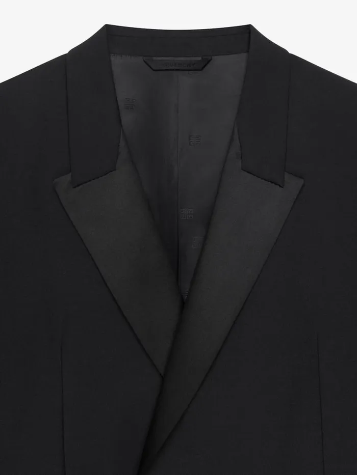 SlimFit Jacket In Wool With ULock Closing Black Men Givenchy Coats and Jackets