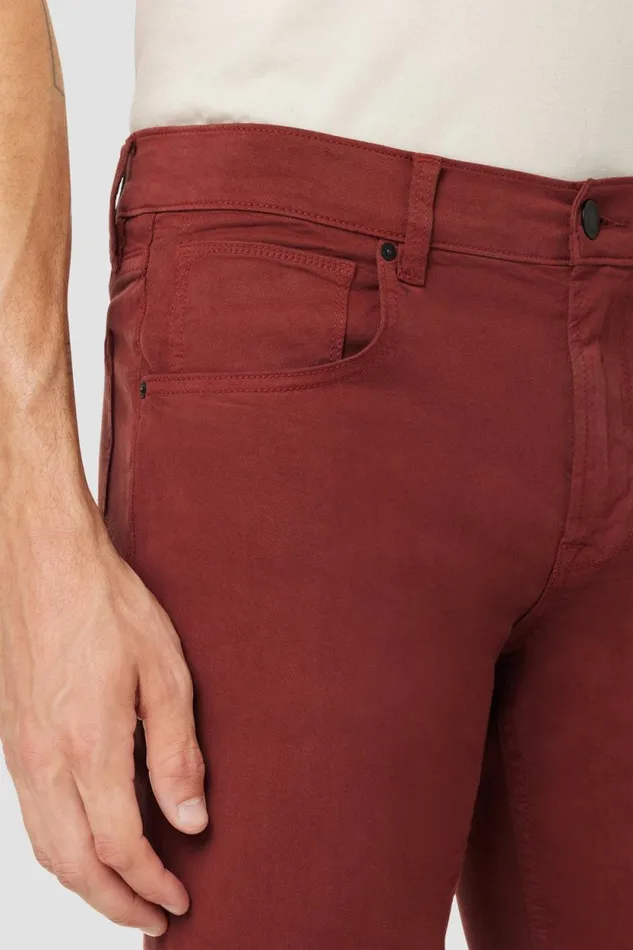 Slim Men Hudson Jeans Blake Slim Straight Twill Pant Brick Slim Men Hudson Jeans Blake Slim Straight Twill Pant Brick
