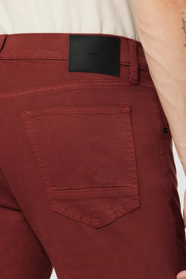Slim Men Hudson Jeans Blake Slim Straight Twill Pant Brick Slim Men Hudson Jeans Blake Slim Straight Twill Pant Brick