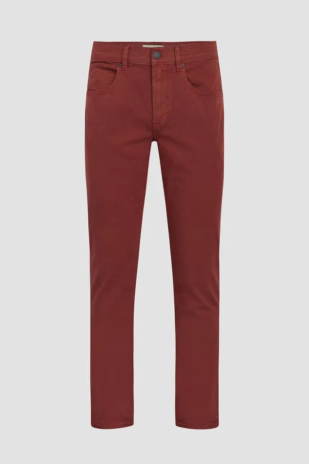 Slim Men Hudson Jeans Blake Slim Straight Twill Pant Brick Slim Men Hudson Jeans Blake Slim Straight Twill Pant Brick