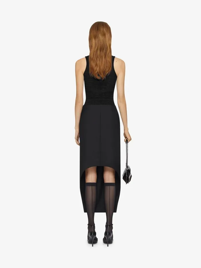 Slim Tank Top In 4g Jacquard Black Women Givenchy Tops and Shirts