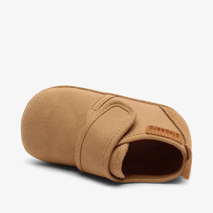 Slippers baby cotton camel Brown bisgaardshoes BABY