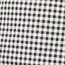 Smak Parlour Black and White Gingham Faux Wrap Scalloped Skort ClothingPlus Unique Vintage Skirts