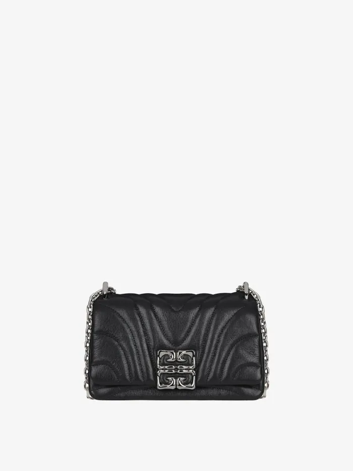 Small 4g Soft Bag In Quilted Leather Black Women Givenchy Shoulder Bags