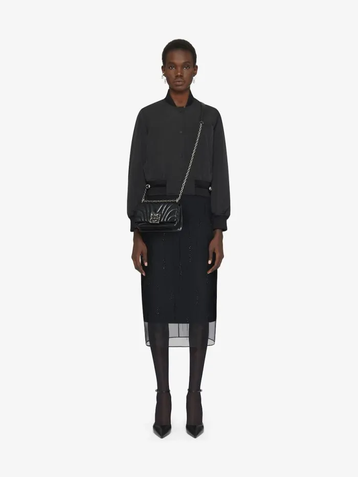 Small 4g Soft Bag In Quilted Leather Black Women Givenchy Shoulder Bags