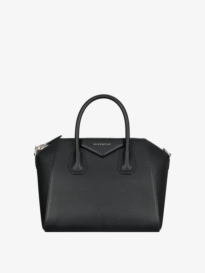 Small Antigona Bag In Grained Leather Black Women Givenchy Antigona