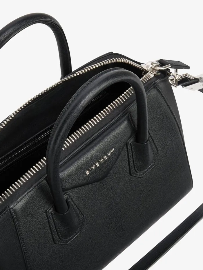 Small Antigona Bag In Grained Leather Black Women Givenchy Antigona