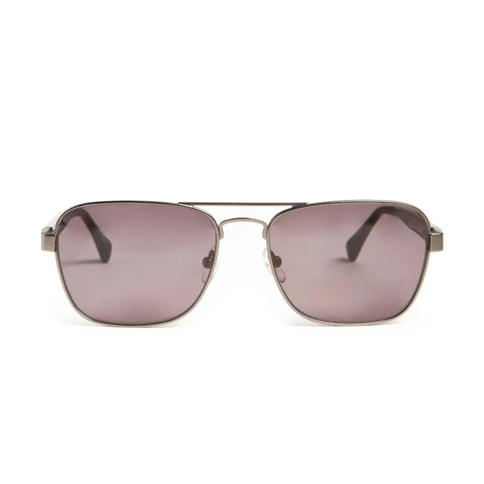 Sole Aviator Sunglasses 8211 Gunmetal Women Bruno Magli Sunglasses