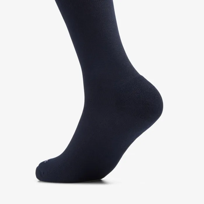 Solid Crew Sock Navy Men Clarks Accessories