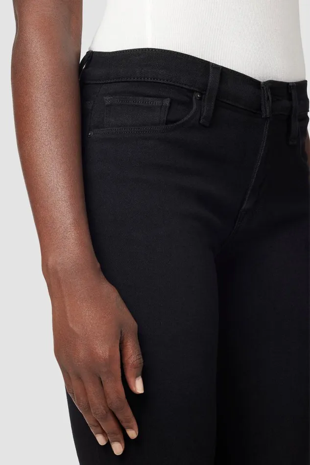 Straight Women Hudson Jeans Nico MidRise Straight Jean Black Straight Women Hudson Jeans Nico MidRise Straight Jean Black