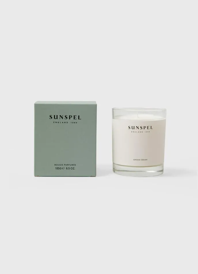 SUNSPEL Fragrance and Candles Green Cedar Candle Green Cedar 8211 MenWomen