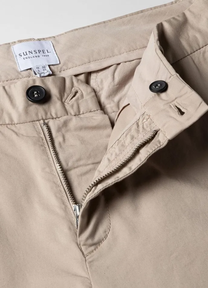 SUNSPEL Pants Slim Fit Chino Light Stone 8211 Men
