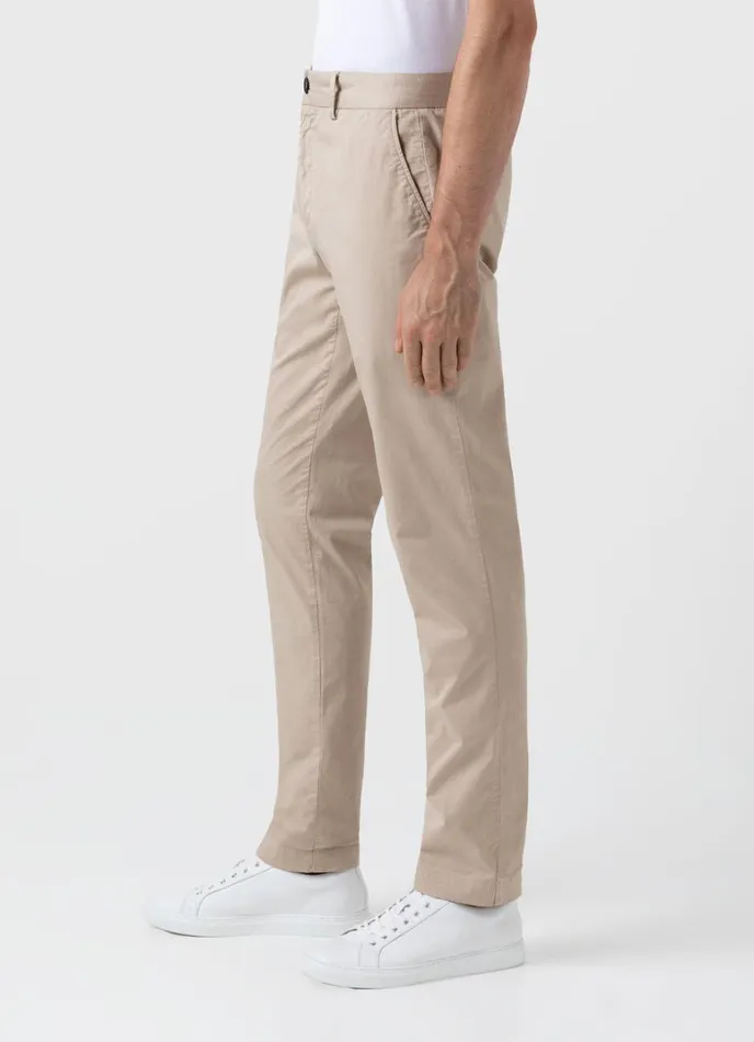 SUNSPEL Pants Slim Fit Chino Light Stone 8211 Men